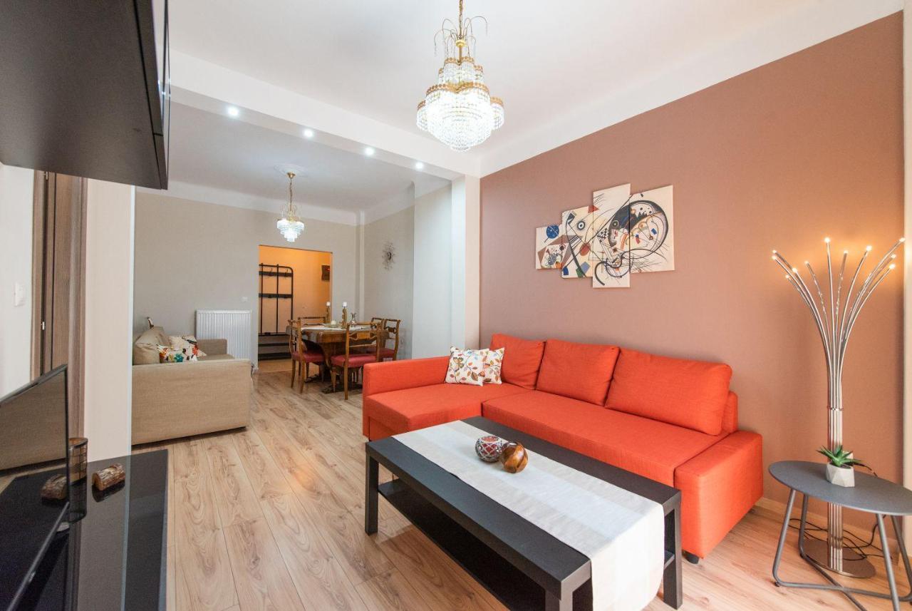 Apricot By Halu! Cozy Apt Next To Agia Sophia Metro Station Tessalónica Exterior foto