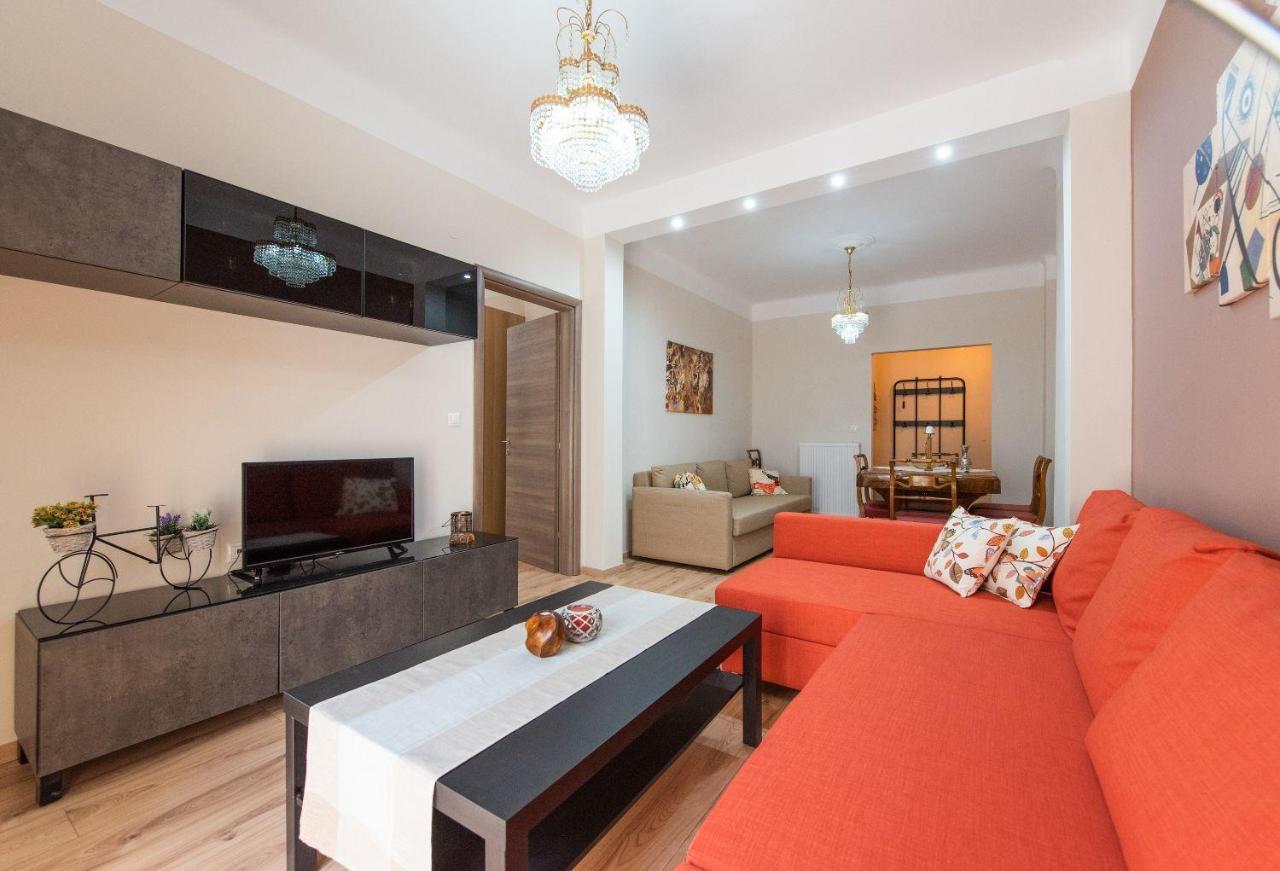 Apricot By Halu! Cozy Apt Next To Agia Sophia Metro Station Tessalónica Exterior foto