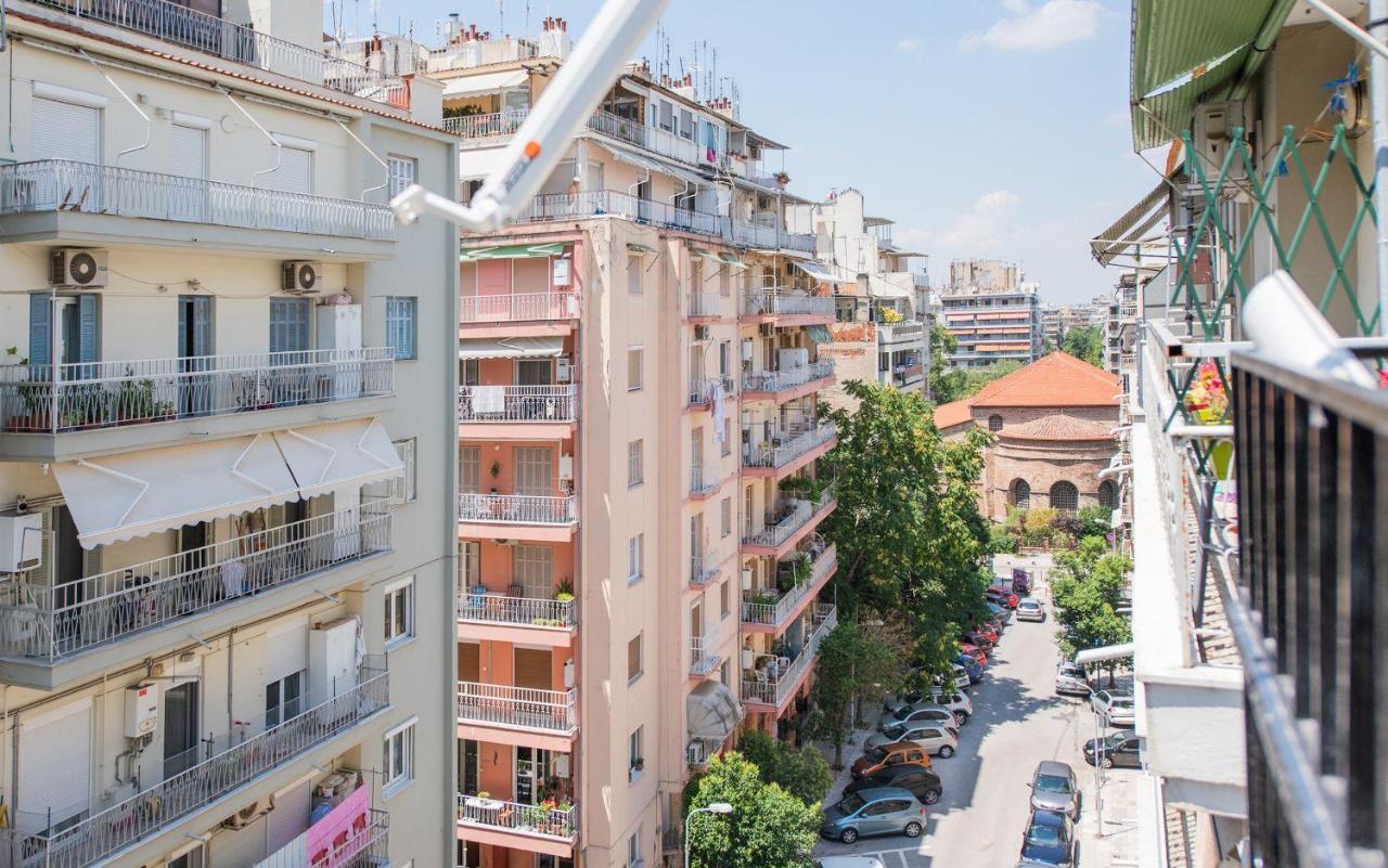 Apricot By Halu! Cozy Apt Next To Agia Sophia Metro Station Tessalónica Exterior foto