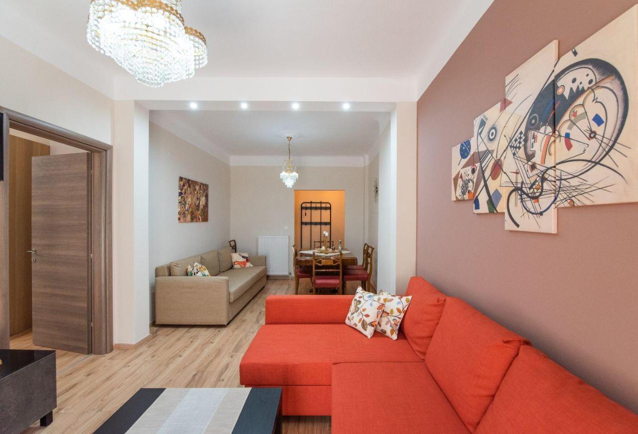 Apricot By Halu! Cozy Apt Next To Agia Sophia Metro Station Tessalónica Exterior foto