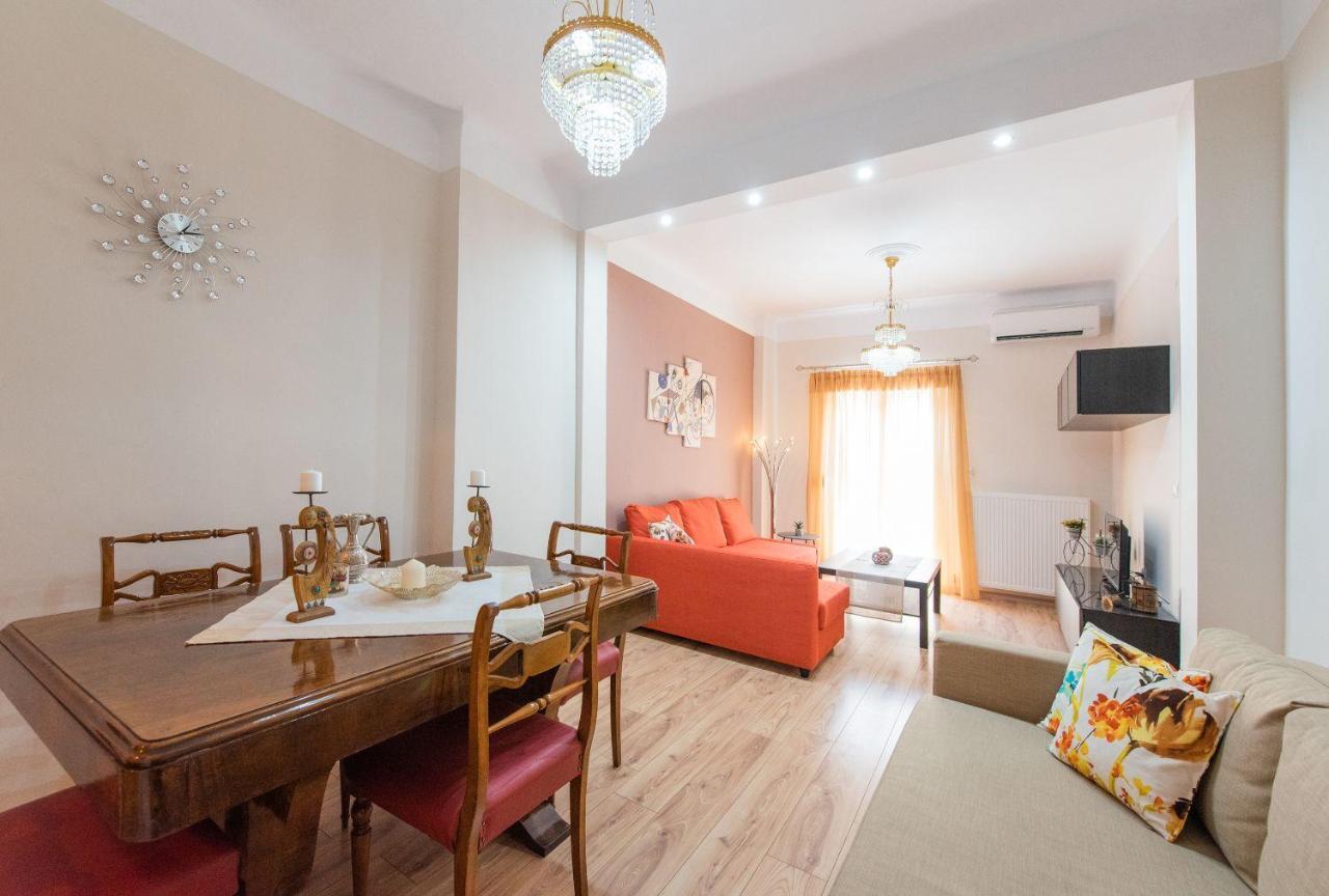Apricot By Halu! Cozy Apt Next To Agia Sophia Metro Station Tessalónica Exterior foto