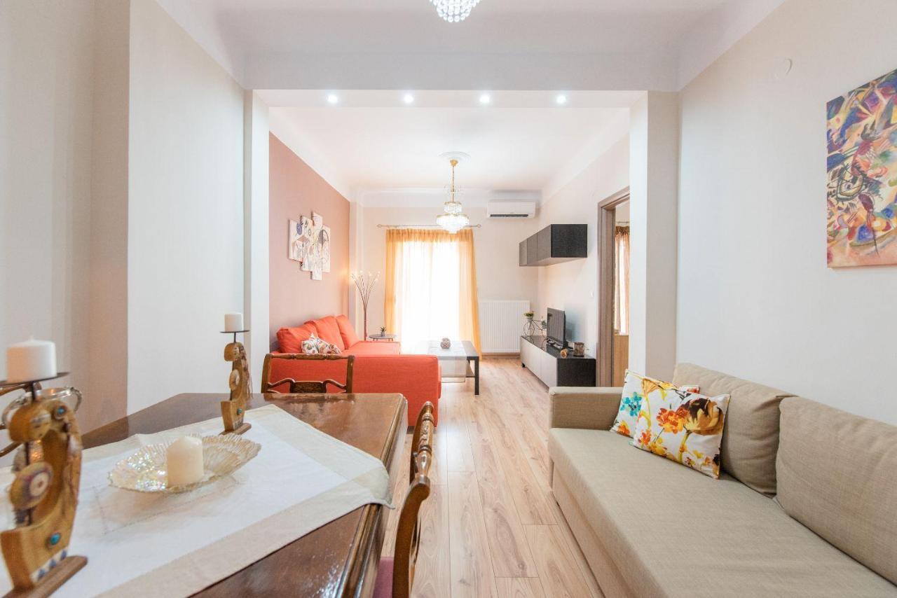Apricot By Halu! Cozy Apt Next To Agia Sophia Metro Station Tessalónica Exterior foto