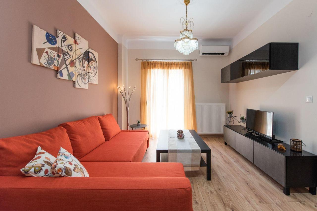 Apricot By Halu! Cozy Apt Next To Agia Sophia Metro Station Tessalónica Exterior foto